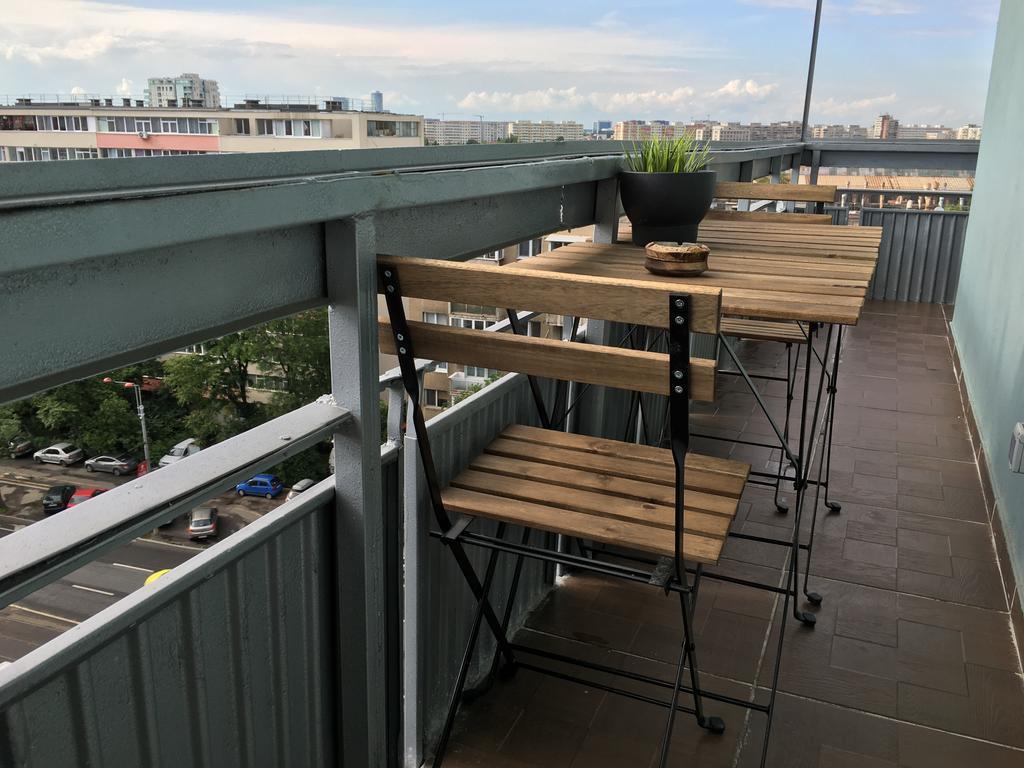 New Central Roof Top View Bukares Bagian luar foto